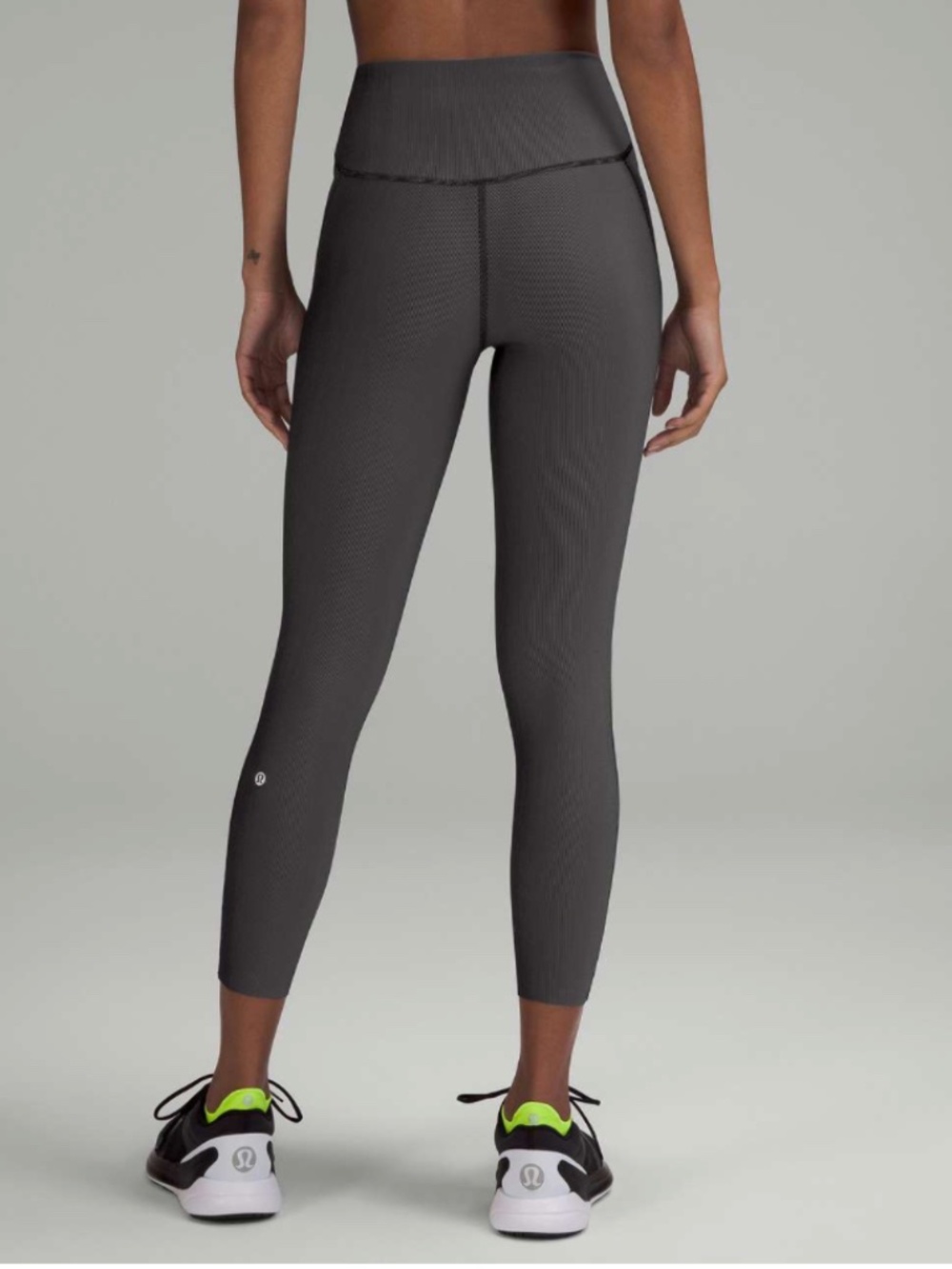 Lululemon Base Pace High-Rise Tight 25" *Two-Tone Ribbed